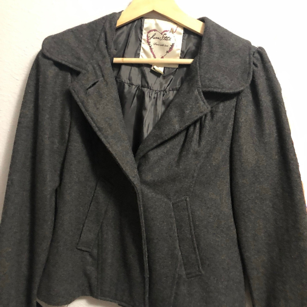 Forever 21 Love Stitch Coat
